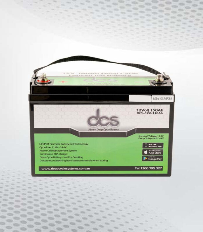 12 Volt Deep Cycle Marine Battery