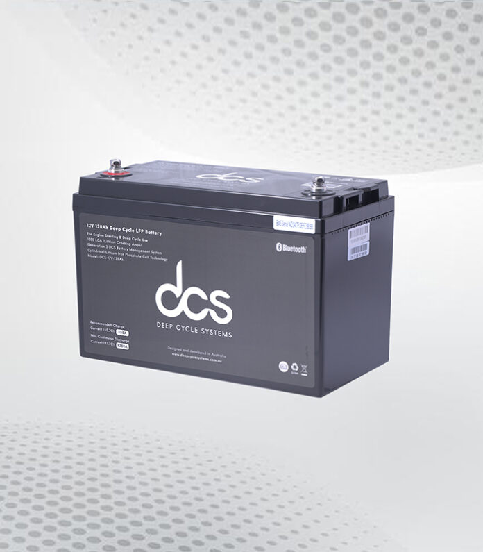 Deep-Cycle-Batterie mit 125 Amperestunden