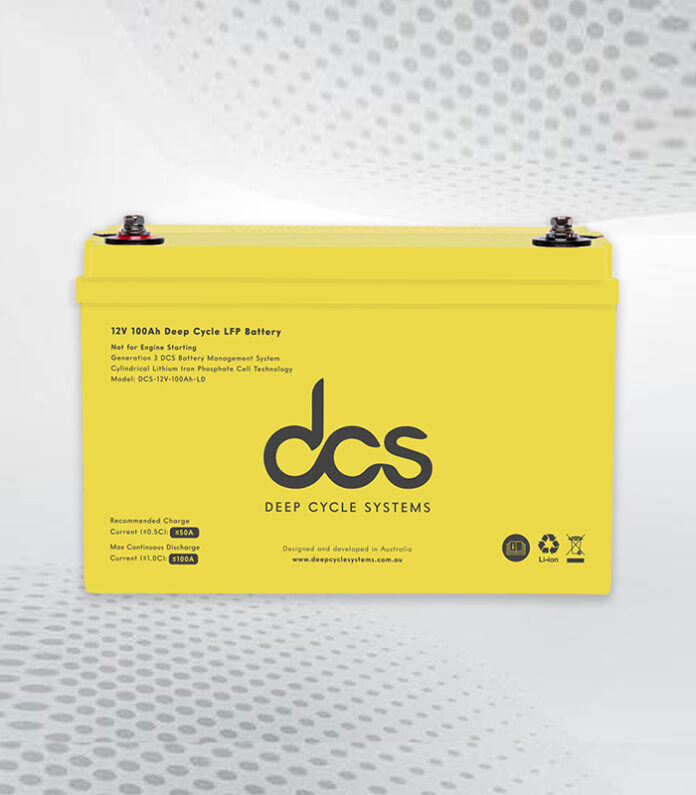 12-V-100-Ah -Lithium-Ionen- Deep-Cycle-Batterie